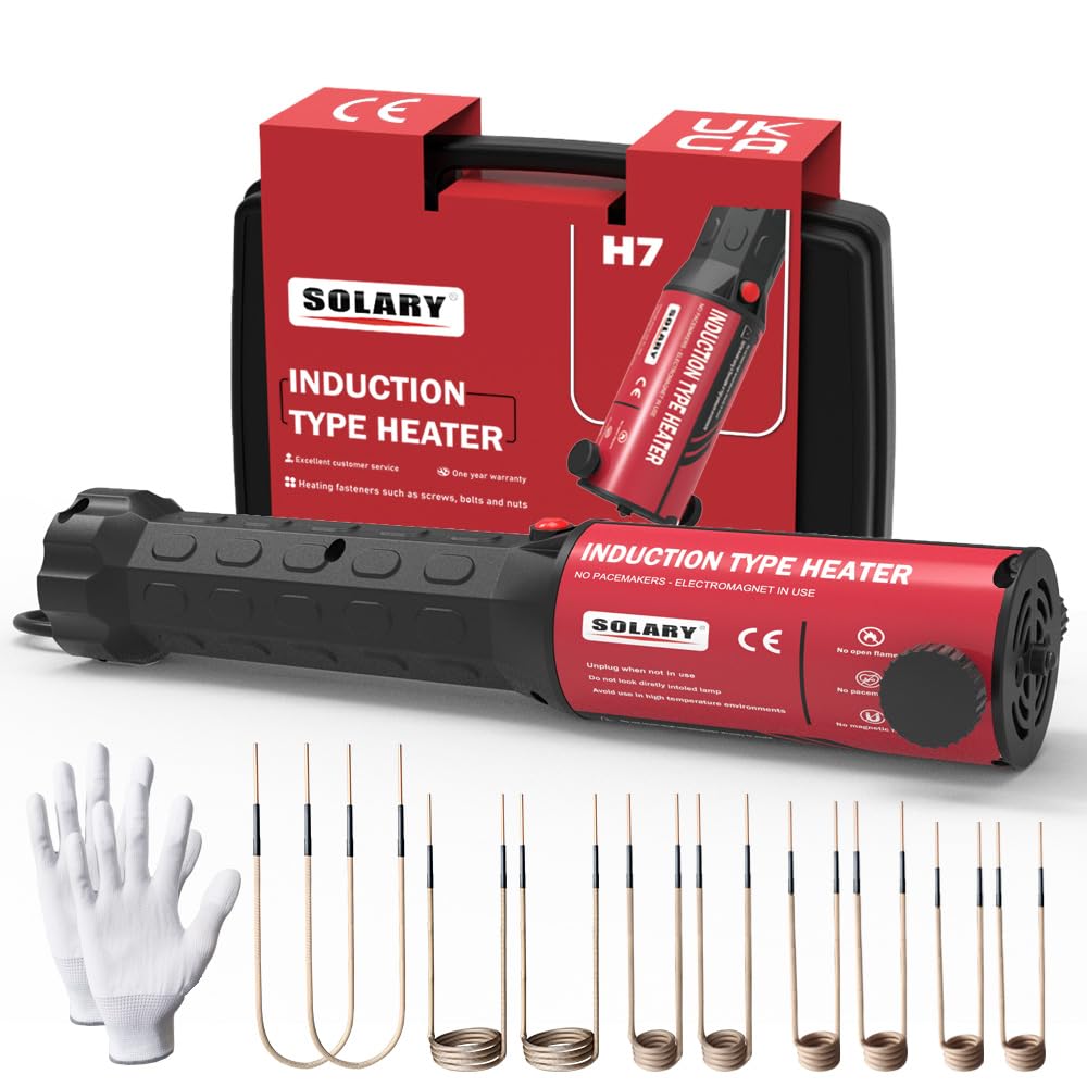Power Tools In Automotive - Solary Professional Induction Bolt Heater Kit: