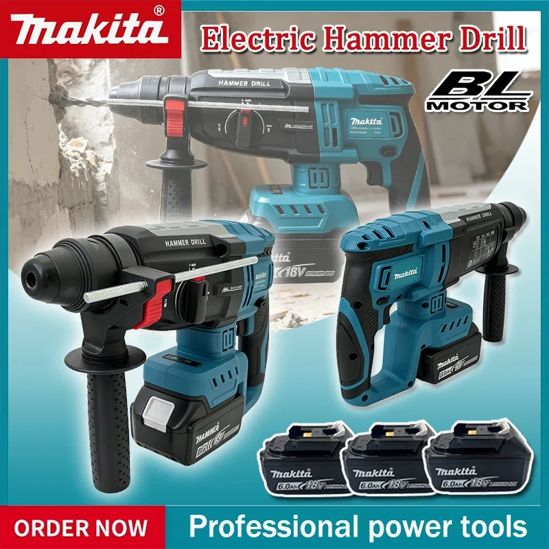 Power Tools Safety - Makita Brushless Electric Hammer Drill 28MM