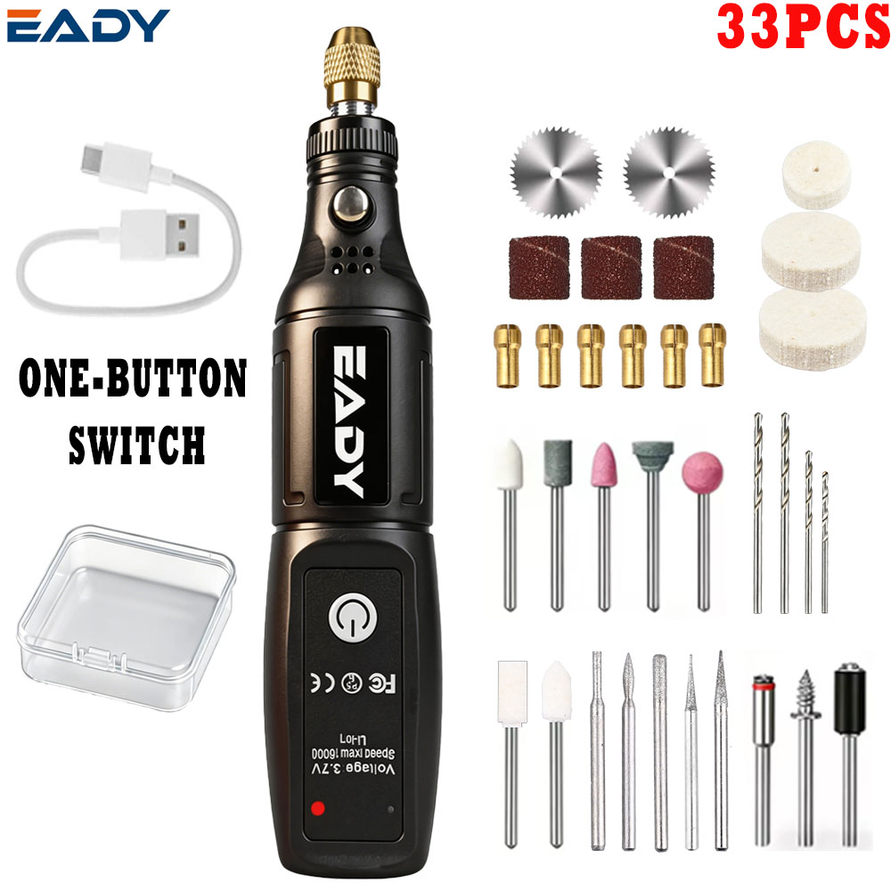 Power Tools Safety - Cordless Mini Electric Drill Rotary Tool