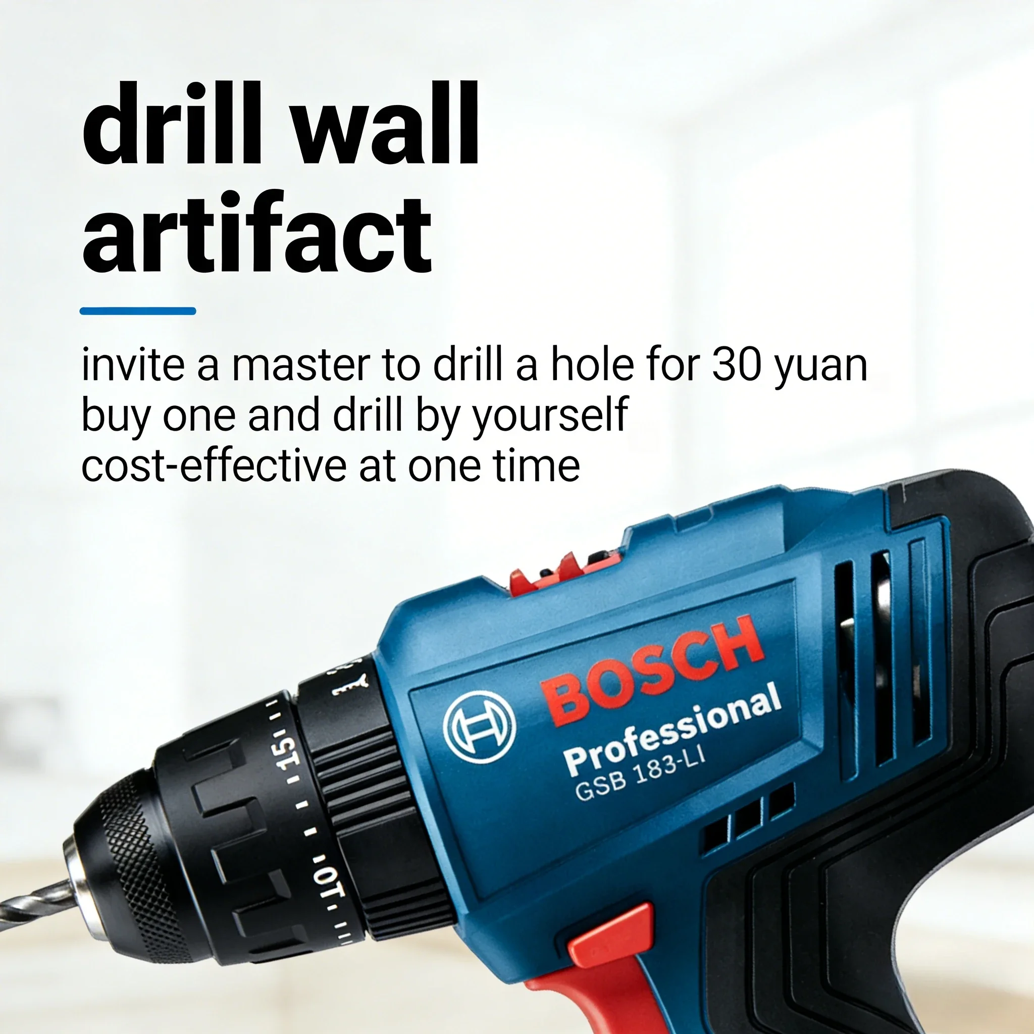 Power Tools Safety - Bosch GSB183-LI 18V Cordless Impact Drill