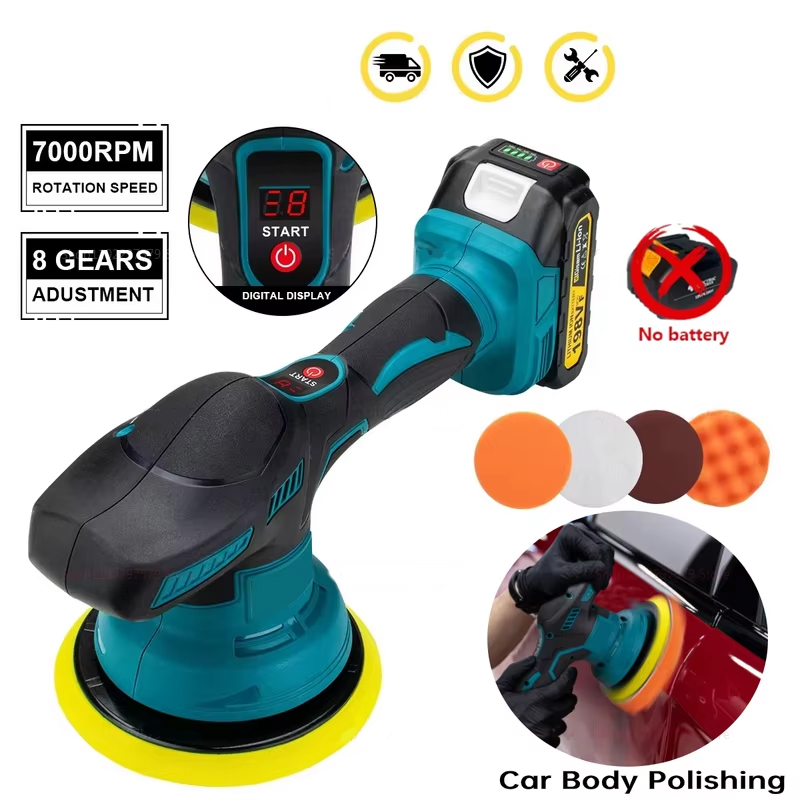 Power Tools Battery Repair - Cordless Car Polisher 8 Gears Adjustable