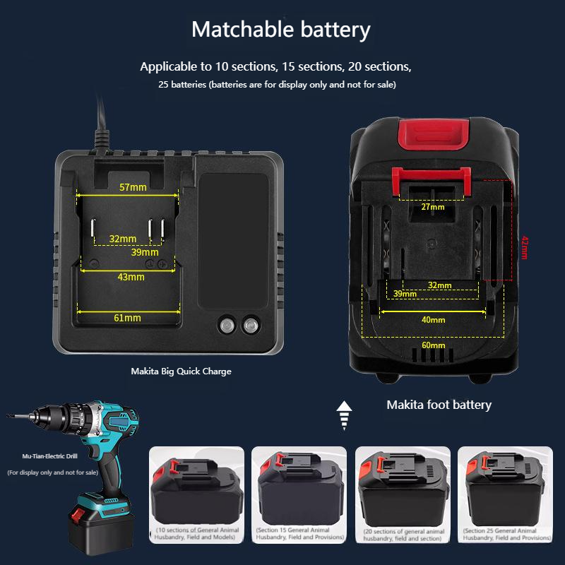 EU US 18V 21V Charger For Maki - Power Tools Review 评论和价格