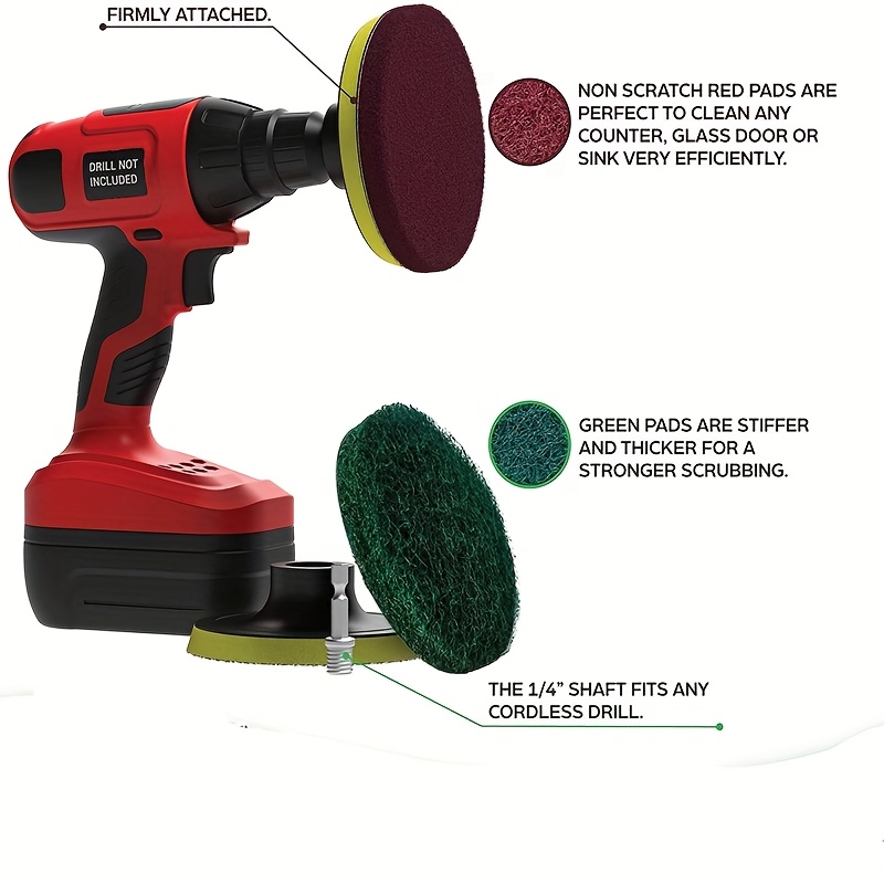 Car Electric Drill Brush Kit E - Power Tools Safety 评论和价格