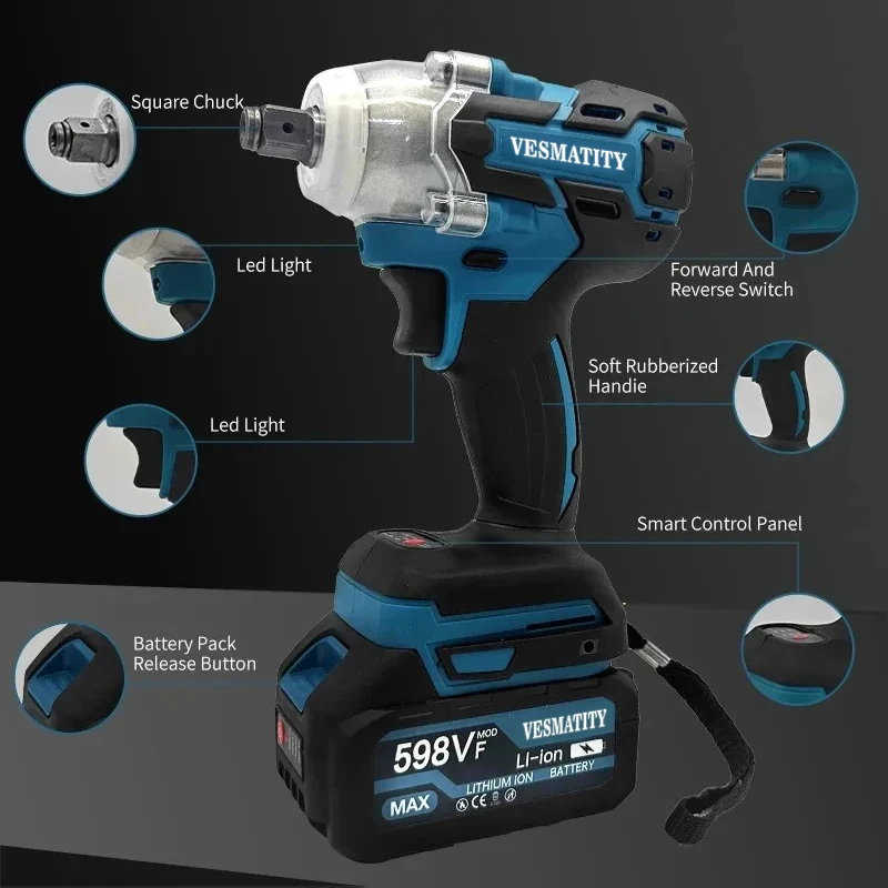 DTW600 High Torque Rechargeabl - Power Tools Battery Repair 评论和价格