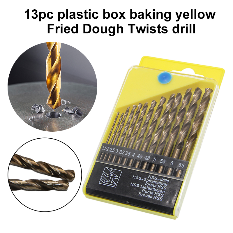 HSS baked yellow twist drill h - Power Tools Yellow 评论和价格