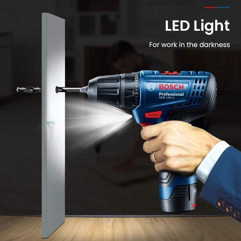 Bosch GSR120-LI Electric Drill - Power Tools Safety 评论和价格