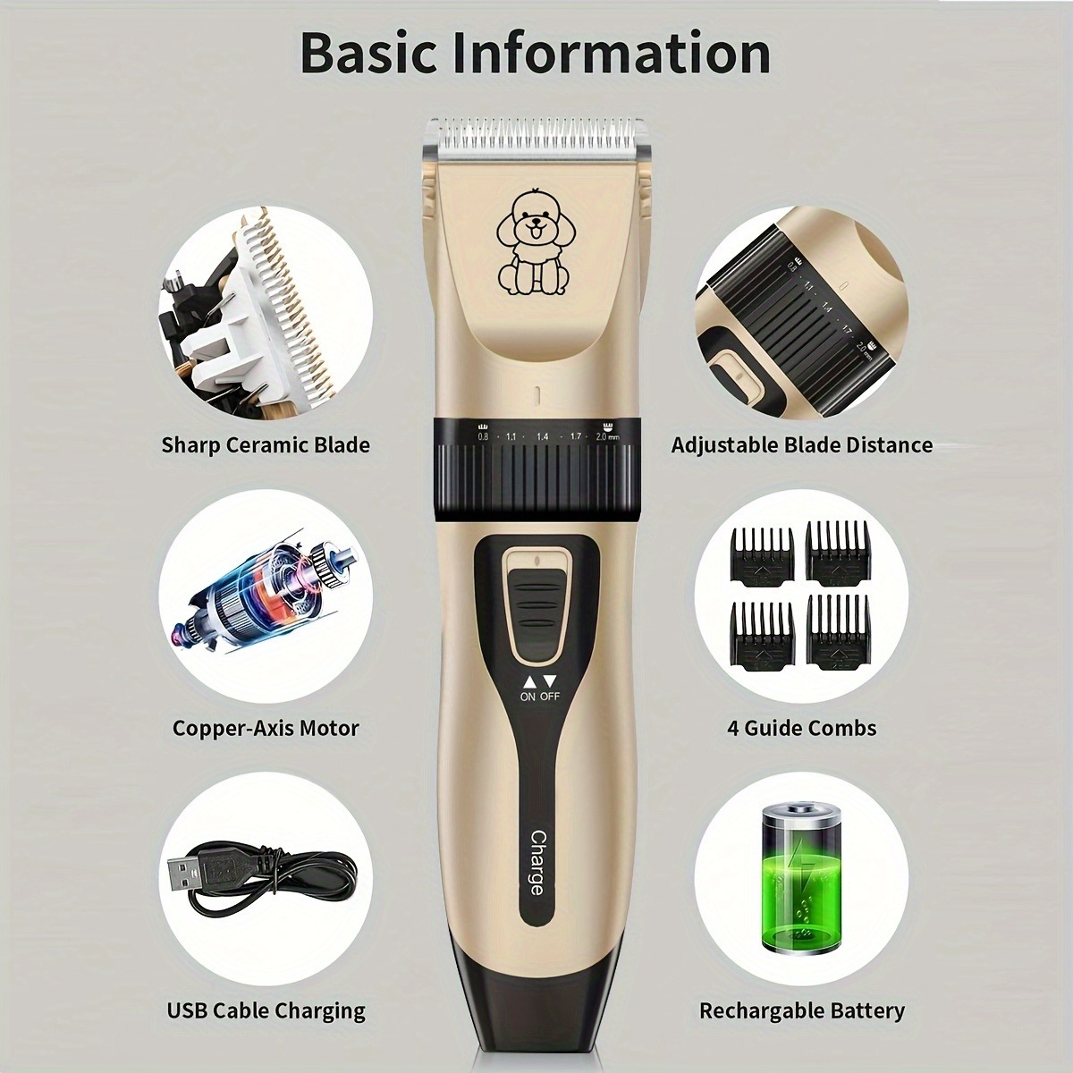 USB Rechargeable Electric Pet  - Power Tools Cat 评论和价格