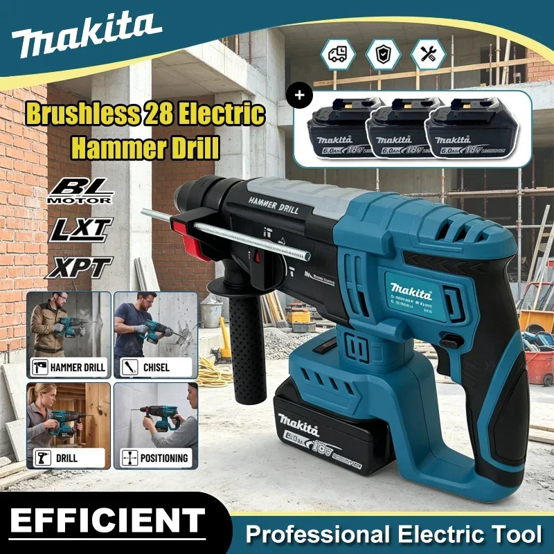 Makita Brushless Electric Hamm - Power Tools Safety 评论和价格