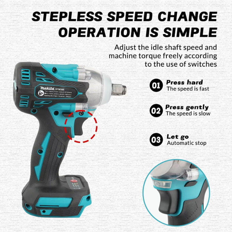 Makita DTW300 18V Brushless Co - Power Tools Battery Repair 评论和价格
