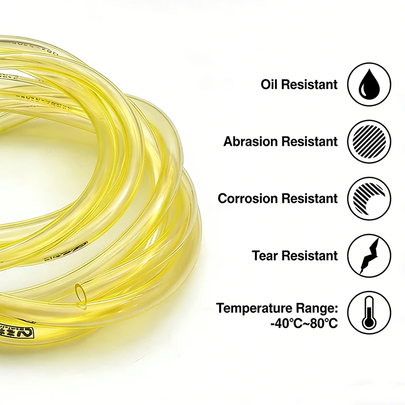 50cm/1/2/3M Yellow TPU Fuel Ga - Power Tools Yellow 评论和价格