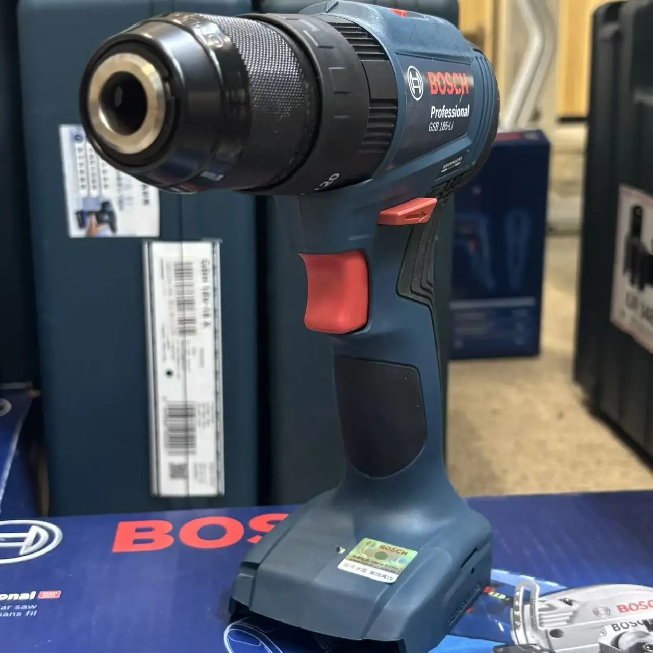 BOSCH GSB 185-LI Brushless Cor - Bosch Drill Gsb 18V 评论和价格
