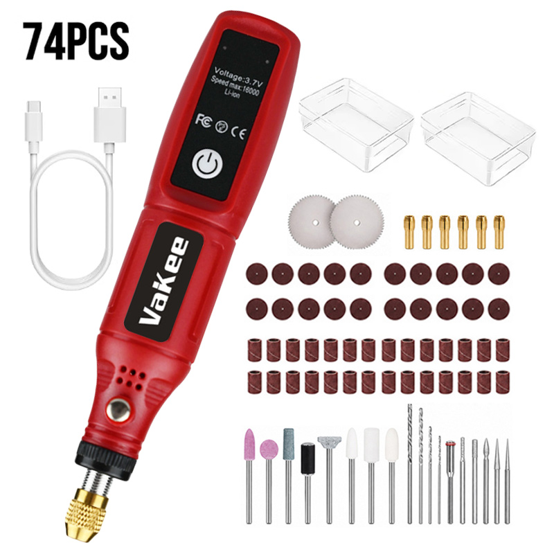 Vakee Cordless Rotary Tool 15C - Power Tools Safety 评论和价格
