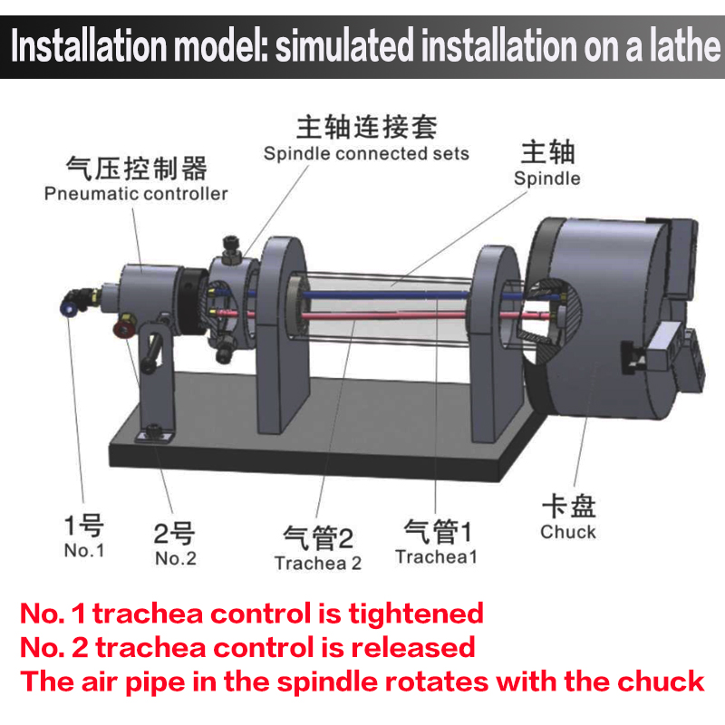 8 inch 210mm 3-jaw Solid Pneum - Power Tools Set 评论和价格