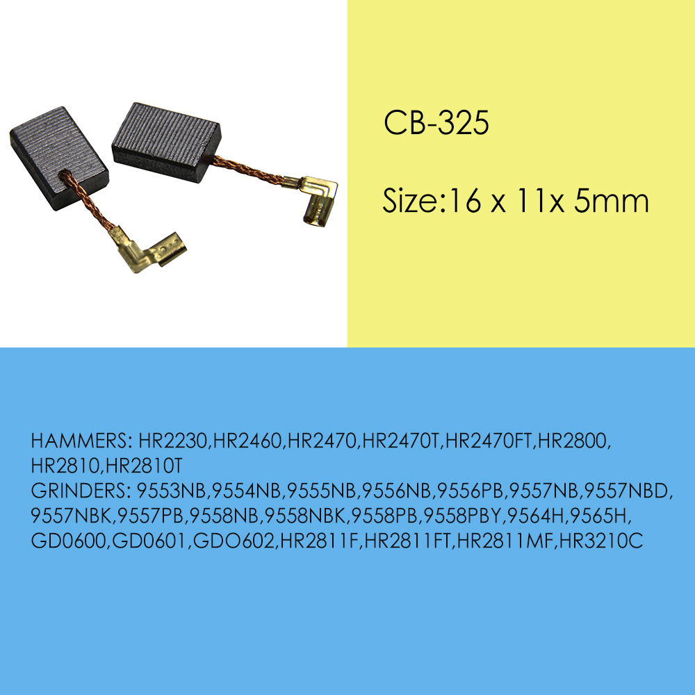 5 Pairs Carbon Brushes CB325 1 - Power Tools Carbon Brush 评论和价格