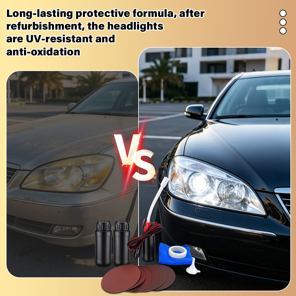 Car Headlight Lens Restoration - Power Tools Yellow 评论和价格